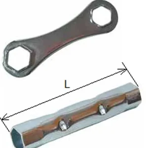 BUZZETTI klíč na zapalovací svíčky s dvojitým šestihranem 16/18mm 120mm Novinka