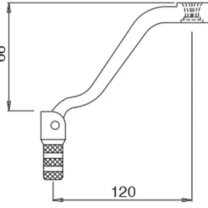Hit Sezóny BUZZETTI spojková páčka hliníková KTM EXC 125/250 01-