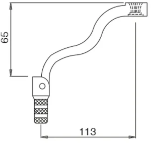 BUZZETTI spojková páčka hliníková KTM EXC 250/300 05- Novinka