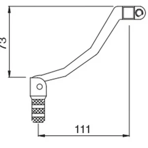 Cenová Bomba BUZZETTI spojková páčka hliníková YAMAHA YZ 450F 07-