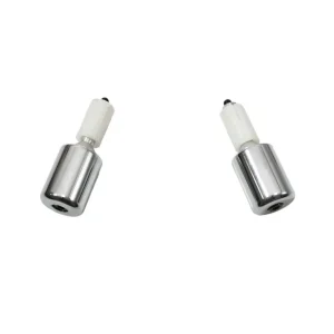 Doprava Zdarma BUZZETTI koncovky/závažíčka řidítek průměr 17,5mm barva chrom