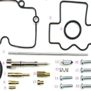 BEARING WORX sada na opravu karburátoru YAMAHA YFZ 450 04-05 (26-1453) Aktuální