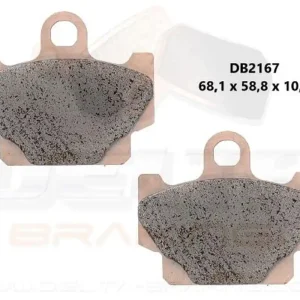 DELTA BRAKING brzdové destičky přední KH81 - nahrazuje DB2167MX-D i DB2167QD-D YAMAHA XV 250 VIRAGO 89-94, SR 125 92-96, SR 250 96-00, XS 400 82, XJ 650/XJ 650 turbo 82-83, XT 600 84-86, RD 125 82-84 Výprodej