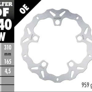 Záruka V Ceně GALFER přední brzdový kotouč HONDA VFR 1200X CROSSTOURER 12- (WAVE FIXED) (310X165X4.,5mm)