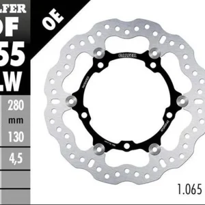 GALFER přední brzdový kotouč YAMAHA MT-07 (ABS) 14-20; TRACER GT 16-; SRX 700 15-; XTZ 700 TENERE 19-23 (WAVE FLOATING) (280X130X4.,5mm) Exkluzivní