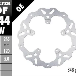 GALFER brzdový kotouč zadní BMW S 1000XR 20-22 (WAVE FIXED) (265X120X5mm) Bezpečná Platba