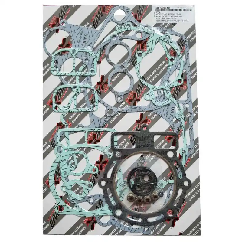 BEARING WORX kompletní sada těsnění KTM MXC-G 450 03-04, SX 450 03-06, XC 450 04-07, SX 525 03-06, EXC 525 závodní 03-07 (808318) Objednat Nyní