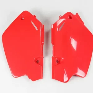 UFO boční tabulky na startovací číslo HONDA CR 80 96-02 barva červená Časově Omezené