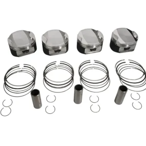 Novinka WOSSNER komplet pístů (vodní skútr) KAWASAKI ULTRA LX 07-19, STX 15-F 04-19, STX 1500 09-10, SXR 17-18 (STD. +0,01mm) (82,94mm) (HC 14,50:1)