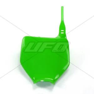 Limitovaná Edice UFO tabulka na startovací číslo KAWASAKI KX 125/250 03-08, KXF 250 04-08, KXF 450 06-08 barva bílá - nahrazuje KA03763041 a SU03931041