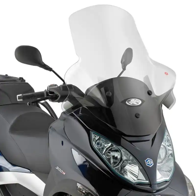Cenový Hit KAPPA plexi štít PIAGGIO MP3 300 sport 08-17, MP3 500 BUSINESS 08-17, MP3 300/500 BUSINESS/sport 12-17 (75 X 65cm) průhledný