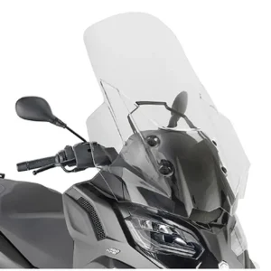 Bezpečná Platba KAPPA plexi štít PIAGGIO MP3 HPE 400/400 sport/530 EXCLUSIVE 22-25, 71,5 X 65 cm ( výška X šířka ) průhledný