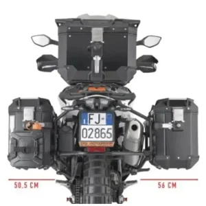 KAPPA boční nosič kufru MONOKEY CAM SIDE KTM 790 ADVENTURE 19-20 23-25 890 ADVENTURE 21-25 890SMT 23-25 - pod kufry KFR KFORCE a KVG KVOYAGER ALU Časově Omezené