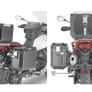 KAPPA boční nosič kufru rychlá montáž MONOKEY CAM SIDE MOTO GUZZI V85 TT 19-23 - pod kufry KFR KFORCE a KVG KVOYAGER ALU Cenově Výhodný