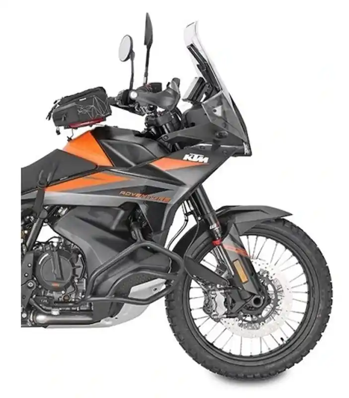 Luxusní KAPPA padací rám KTM 890 ADVENTURE 23, černá