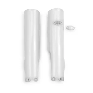 UFO kryty předních tlumičů KTM SX/SXF(SX-F) 125/250/300/350/450F TBI 23-26, EXC/EXCF(EXC-F) 150/250/300/350/450/500 TBI 24-26 barva bílá - nahrazuje GG07149041 Autentický