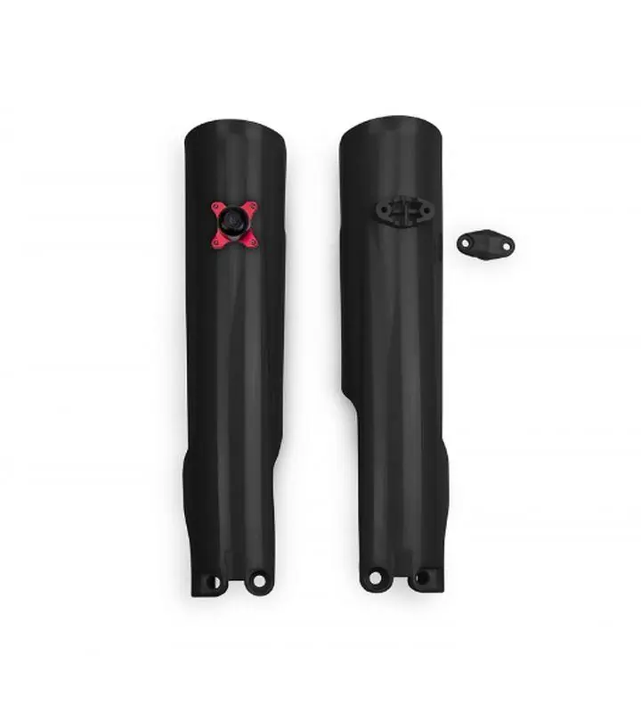 UFO kryty předních tlumičů se zámkem KTM SX 125 / 250 / 300 23-25, SXF (SX-F) 250 / 350 / 450 23-25 barva černá - nahrazuje GG07150001 Novinka